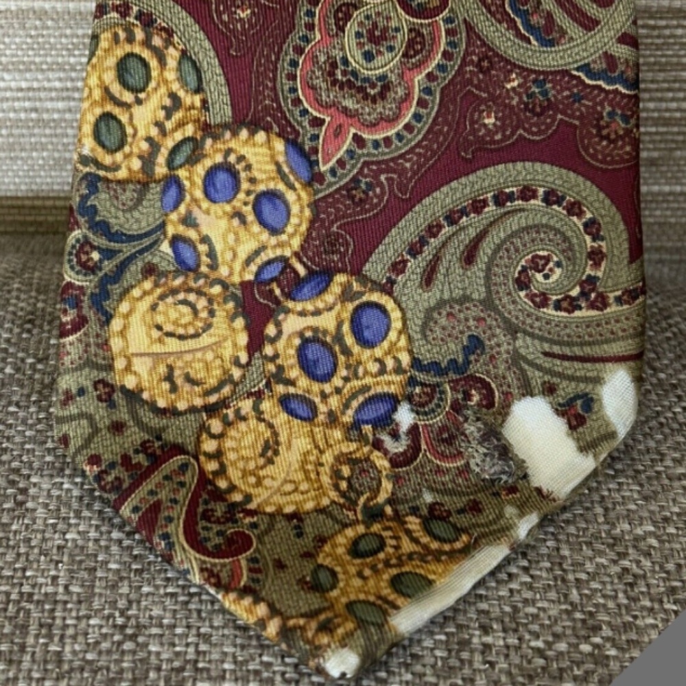 Chanel Mens Tie Damaged 59"